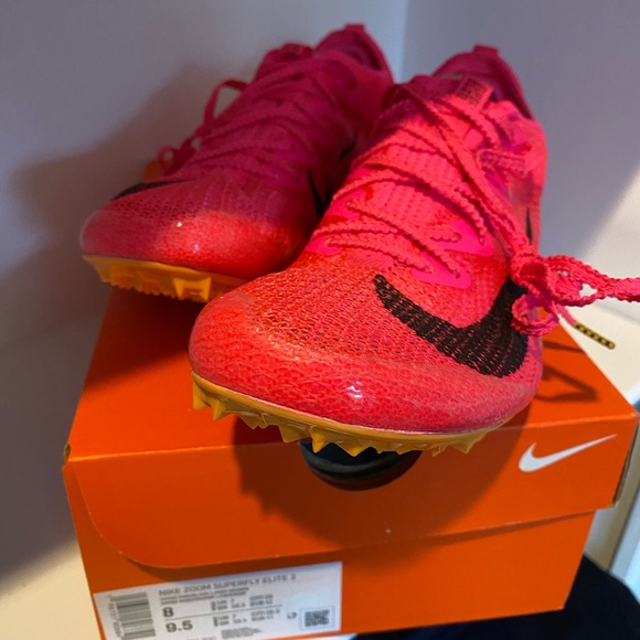 Nike Zoom Superfly Elite 2 sprinter spikes sz 8/9.5 New/never been worn - Picture 7 of 7